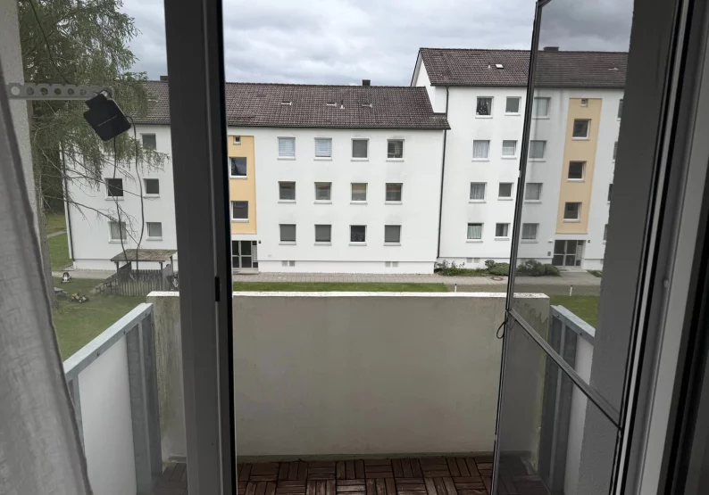 Balkon mit Blick ins Grüne