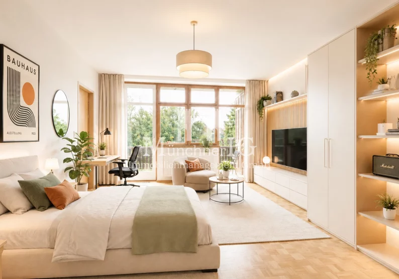 WG-Konzept Großes Zimmer Visualisierung