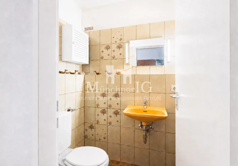 Gäste-WC Visualisierung