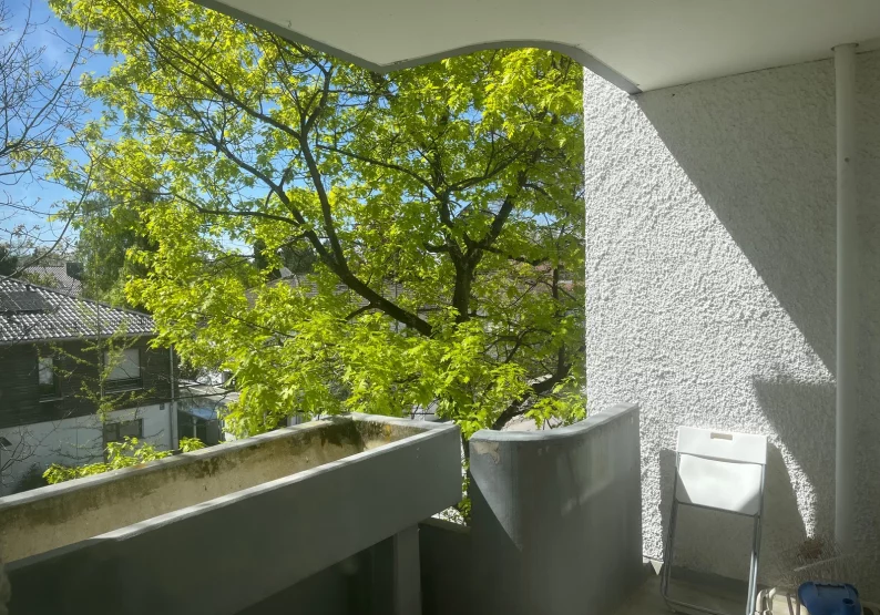 Balkon groß