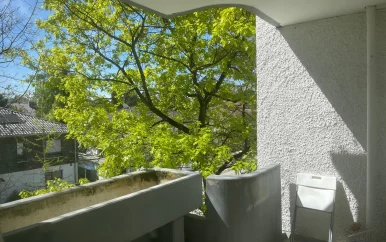 Balkon groß