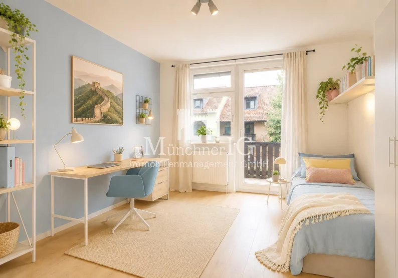 WG-Konzept Schlafzimmer 1 Visualisierung